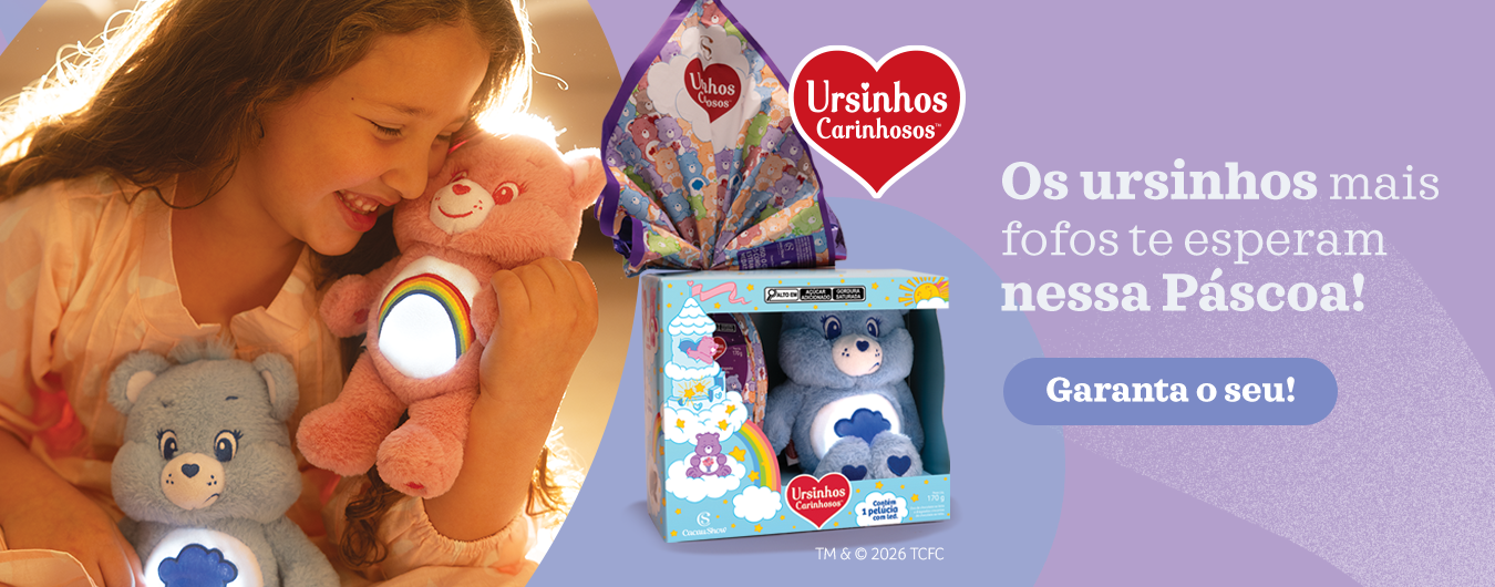 Ursinhos Carinhosos - Os ursinhos mais fofos te esperam nessa Pascoa